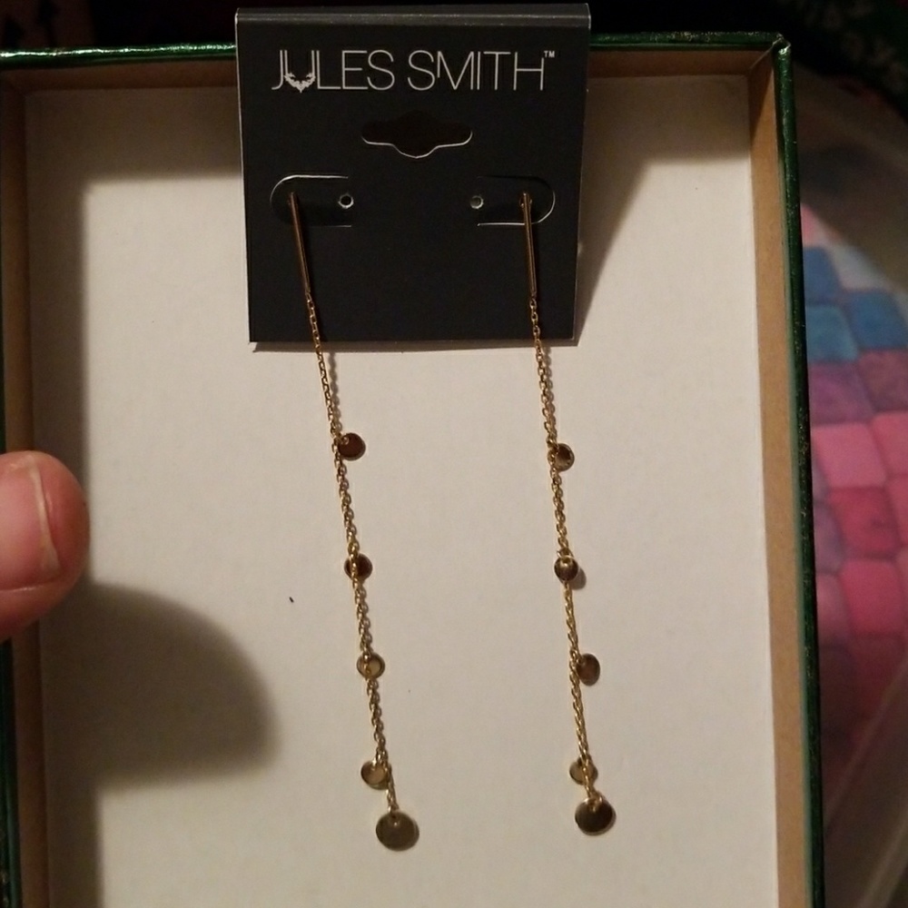 Js gold earrings